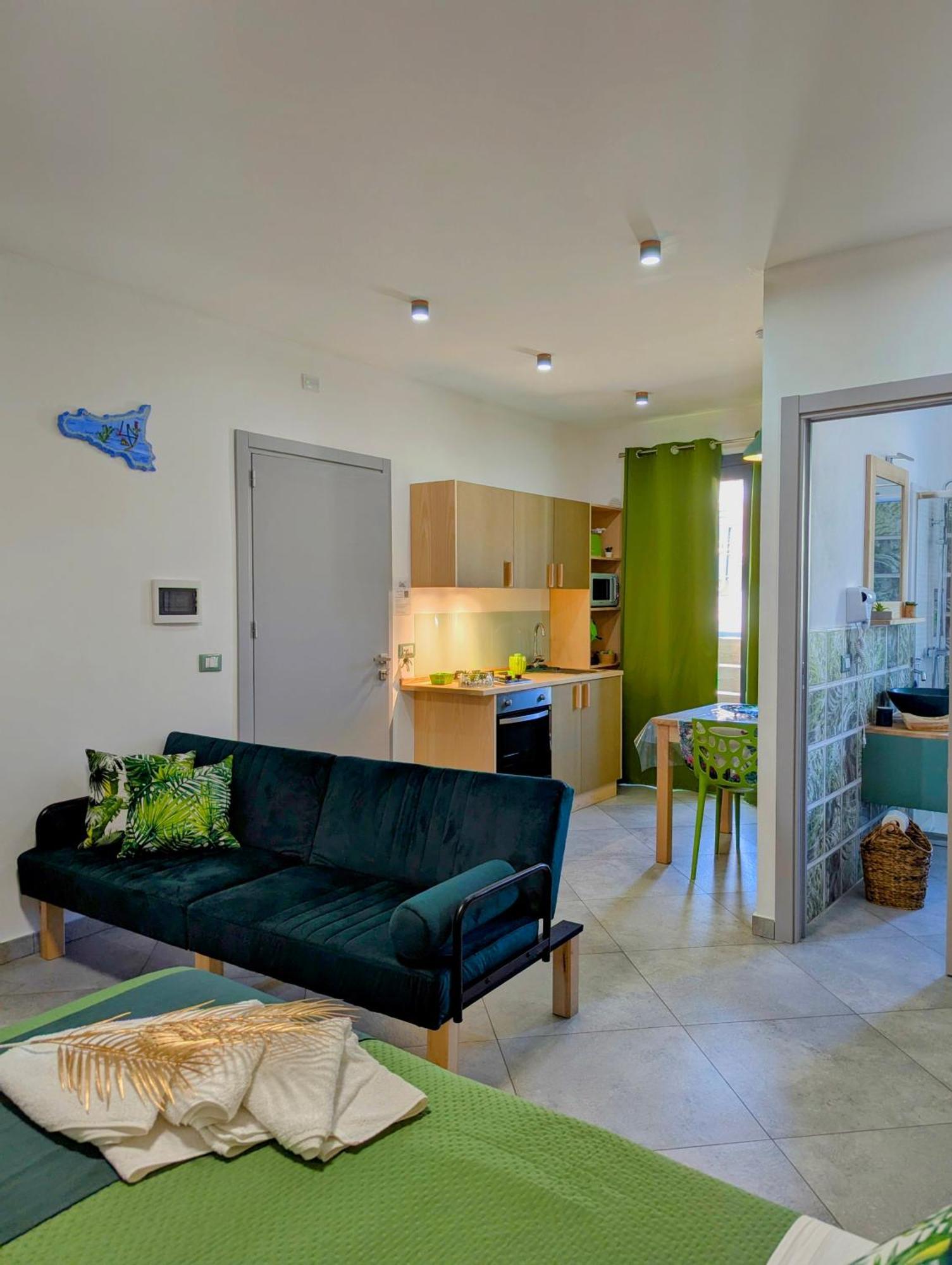 Appartement I Colori Della Sicilia à Cinisi Extérieur photo